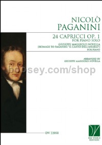 24 Capricci Op. 1, Piano Solo Version